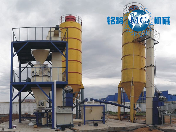 干粉砂漿混合設備混合機為何會出現出料誤差大現象呢？