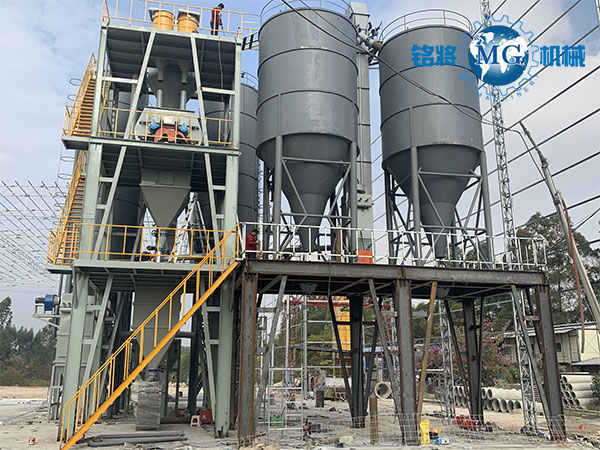 干粉砂漿攪拌站和混凝土攪拌站一樣嗎？可不可以通用？