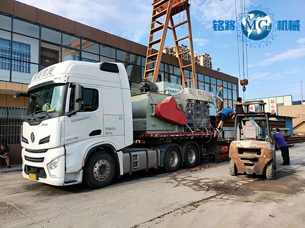 安徽礬山干粉砂漿生產線發貨中！